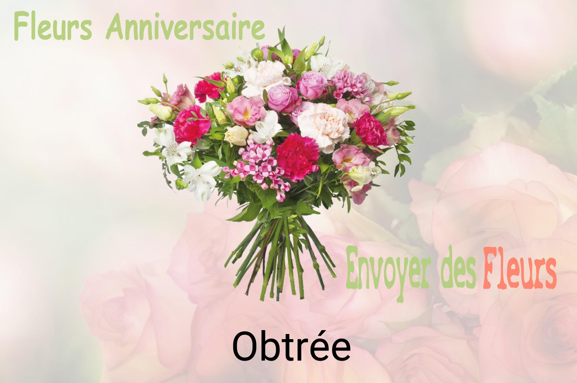 Bouquet de fleurs d’anniversaire livré à Obtrée